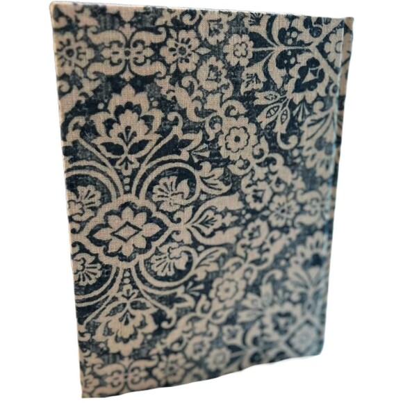 Handmade in India Beaded Journal Hardcover 240 Lined Pages Embroidered Bookmark - Picture 4 of 6